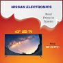 NISSAN 43″ Basic LED TV